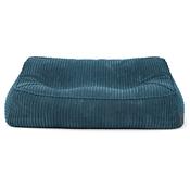 Sloucher Bean Bag Sofa - Cord Navy Blue image