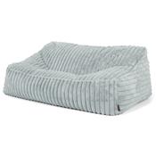 Sloucher Bean Bag Sofa - Ultra Plush Cord Duck Egg Blue image