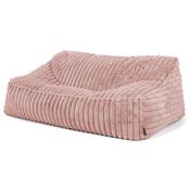 Sloucher Bean Bag Sofa - Ultra Plush Cord Dusty Pink image