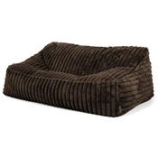 Sloucher Bean Bag Sofa - Ultra Plush Cord Sable image