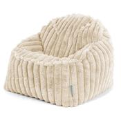 Sloucher Child's Bean Bag 2-6 yr - Ultra Plush Cord Cream image