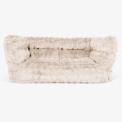 The 2 Seater Louis Sofa Bean Bag Replacement Cover - Bubble Faux Fur image