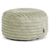 Large Round Pouffe - Ultra Plush Cord Sage Green image