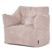 Victor Bean Bag Armchair - Cord Blush Pink