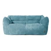 Victor Sofa Bean Bag - Cord Aegean Blue