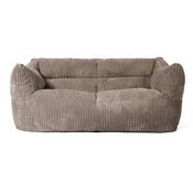 Victor Sofa Bean Bag - Cord Dovetail Grey