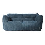 Victor Sofa Bean Bag - Cord Navy Blue