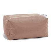 Outdoor Small Footstool - SmartCanvas™ Beige