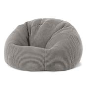 Classic Kids Bean Bag Chair 1-5 yr - Ellos Knitted Graphite Grey image