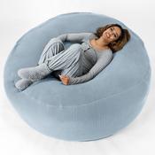 Mega Mammoth Bean Bag 100 Cotton Ellos Misty Blue in Dublin