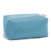 Outdoor Small Footstool - SmartCanvas™ Aqua Blue