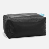 Outdoor Small Footstool - SmartCanvas™ Black