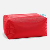 Outdoor Small Footstool - SmartCanvas™ Red