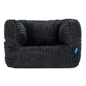 Albert Children's Bean Bag Armchair 1-5 yr - Cord Black image