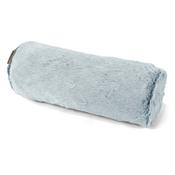 Decorative Bolster Cushion Cover 20 x 55cm - Fluffy Faux Fur Rabbit Dusty Blue
