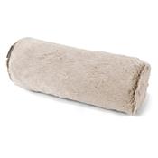 Decorative Bolster Cushion Cover 20 x 55cm - Fluffy Faux Fur Rabbit Golden Brown