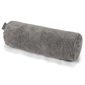 Bolster Scatter Cushion Cover 20 x 55cm - Pom Pom Charcoal Grey image