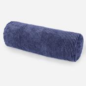 Bolster Scatter Cushion Cover 20 x 55cm - Pom Pom Purple image