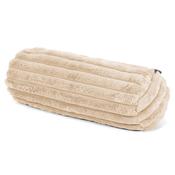 Bolster Scatter Cushion Cover 20 x 55cm - Ultra Plush Cord Cream image