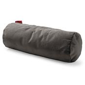 Bolster Throw Pillow Cover 20 x 55cm - Velvet Graphite Grey