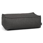 Large Footstool - Boucle Graphite Grey image