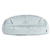 Bubble Sofa Bean Bag - Fluffy Faux Fur Rabbit Dusty Blue image