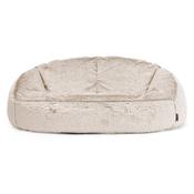 Bubble Sofa Bean Bag - Fluffy Faux Fur Rabbit Golden Brown image