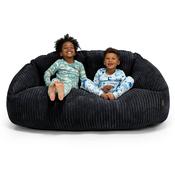 Kids Giant Bubble Sofa 3-14 yr - Cord Black image
