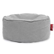 Large Round Pouffe - Canvas Pewter image