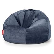 Classic Bean Bag Chair - Chenille Navy Blue image