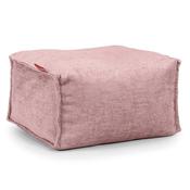 Small Footstool - Chenille Pink
