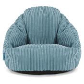 Children's Bubble Bean Bag 1-3 yr - Cord Aegean Blue image