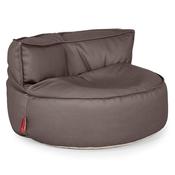 Chloe Bean Bag Sofa - Vegan Leather Chocolate