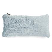 XL Rectangular Support Cushion Cover 40 x 70cm - Fluffy Faux Fur Rabbit Dusty Blue