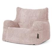 Josephine Bean Bag Armchair - Cord Blush Pink