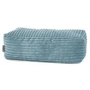Large Footstool - Cord Aegean Blue image