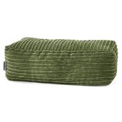 Large Footstool - Cord Forest Green