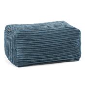 Small Footstool - Cord Navy Blue