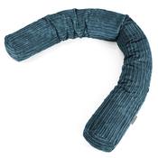 XXL Cuddle Cushion - Cord Teal Blue