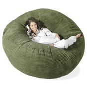 Mega Mammoth Bean Bag Sofa - Cord Forest Green