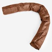 XXL Cuddle Cushion - Distressed Leather British Tan