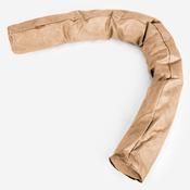 XXL Cuddle Cushion - Distressed Leather Honey Brown