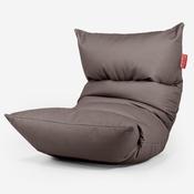 Eva Lounger Bean Bag - Vegan Leather Chocolate image