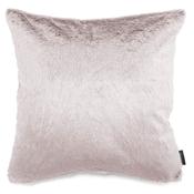 Extra Large Decorative Cushion Cover 70 x 70cm - Fluffy Faux Fur Rabbit Dusty Pink image