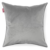 Extra Large Throw Pillow Cover 70 x 70cm - Velvet Silver