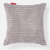 Extra large silver cushion covers sales