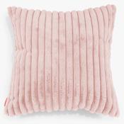 Extra Large Scatter Cushion Cover 70 x 70cm - Ultra Plush Cord Dusty Pink