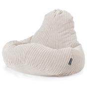Ultra Lux Gaming Bean Bag Chair - Cord Ivory