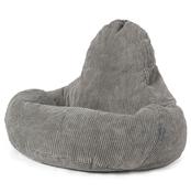 Ultra Lux Gaming Bean Bag Chair - Pom Pom Charcoal Grey