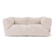 The 2 Seater Albert Sofa Bean Bag - Cord Ivory image